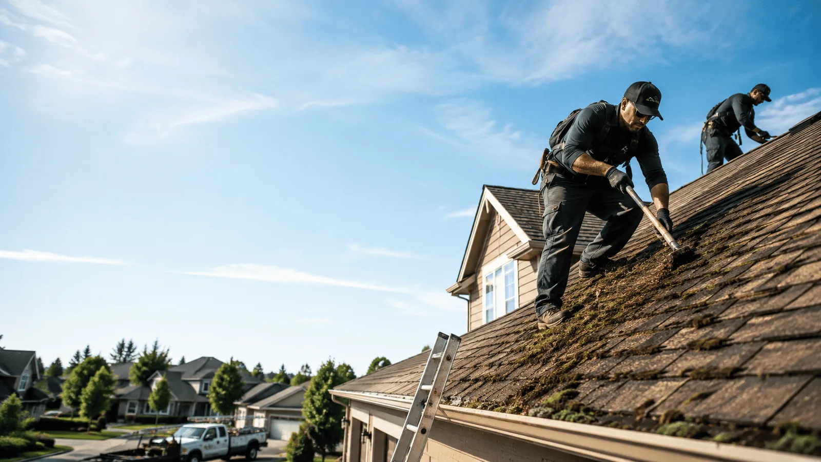 Roof Moss Removal in Champlin, MN near me